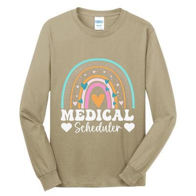 Funny Assistant Scheduler Application Day Medical Scheduler Tall Long Sleeve T-Shirt