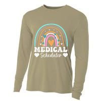 Funny Assistant Scheduler Application Day Medical Scheduler Cooling Performance Long Sleeve Crew