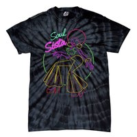 Funk And Soul Vintage 70s Costume Retro Afro Soul Music Tie-Dye T-Shirt