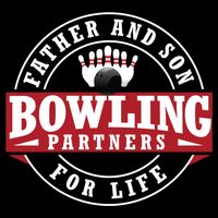 Father And Son Bowling Partners For Life Gift Impact Tech Backpack