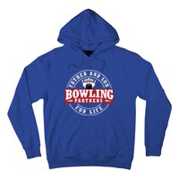 Father And Son Bowling Partners For Life Gift Hoodie