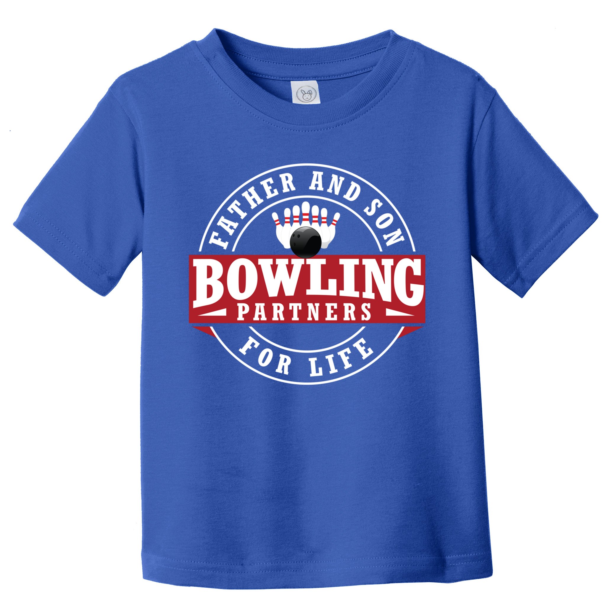 Father And Son Bowling Partners For Life Gift Toddler T-Shirt