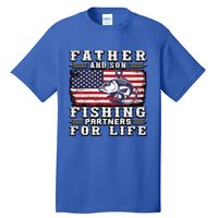 Father And Son Fishing Partners For Life Gift Tall T-Shirt