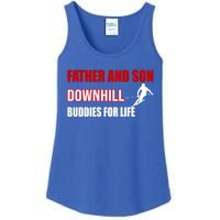 Father And Son Downhill Buddies For Life Gift Ladies Essential Tank