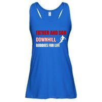 Father And Son Downhill Buddies For Life Gift Ladies Essential Flowy Tank