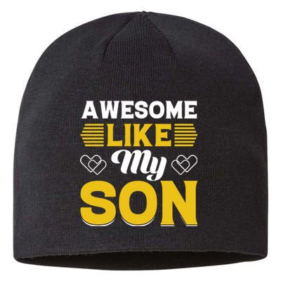 Father And Son Best Friends For Life Sustainable Beanie