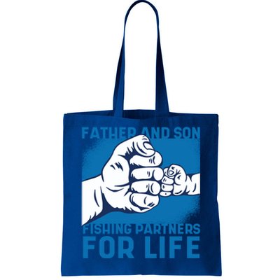 Father And Son Fishing Trip Fisher Family Great Gift Tote Bag