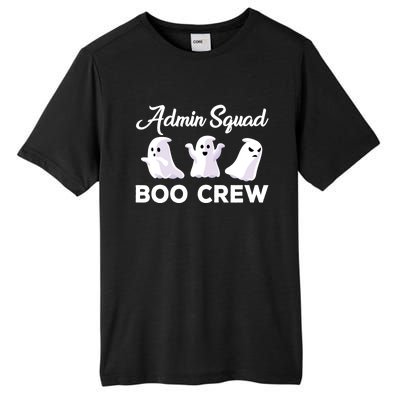 Funny Admin Squad Boo Crew Spooky Office Halloween Costume Gift Tall Fusion ChromaSoft Performance T-Shirt