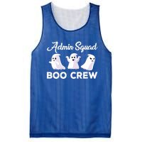 Funny Admin Squad Boo Crew Spooky Office Halloween Costume Gift Mesh Reversible Basketball Jersey Tank