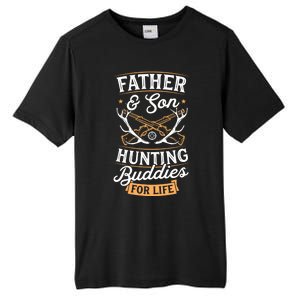 Father And Son Hunting Buddies For Life Gift Tall Fusion ChromaSoft Performance T-Shirt