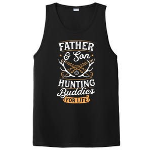 Father And Son Hunting Buddies For Life Gift PosiCharge Competitor Tank