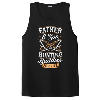 Father And Son Hunting Buddies For Life Gift PosiCharge Competitor Tank