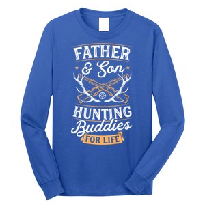 Father And Son Hunting Buddies For Life Gift Long Sleeve Shirt