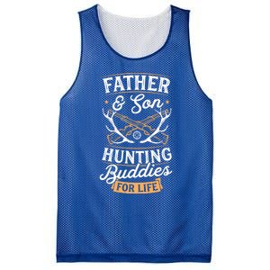 Father And Son Hunting Buddies For Life Gift Mesh Reversible Basketball Jersey Tank