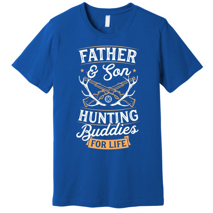 Father And Son Hunting Buddies For Life Gift Premium T-Shirt