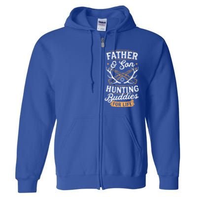 Father And Son Hunting Buddies For Life Gift Full Zip Hoodie