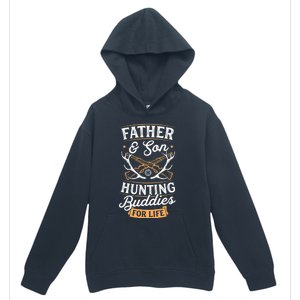 Father And Son Hunting Buddies For Life Gift Urban Pullover Hoodie