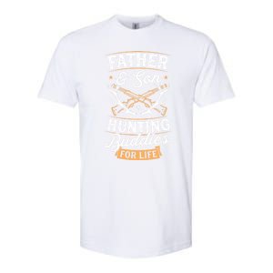 Father And Son Hunting Buddies For Life Gift Softstyle CVC T-Shirt