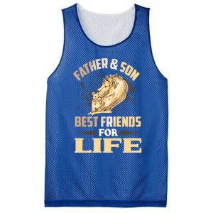 Father And Son Best Friends For Life Lion Matching Cool Gift Mesh Reversible Basketball Jersey Tank