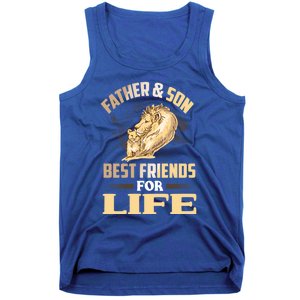 Father And Son Best Friends For Life Lion Matching Cool Gift Tank Top