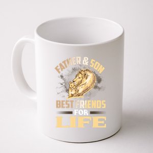 Father And Son Best Friends For Life Lion Matching Cool Gift Coffee Mug