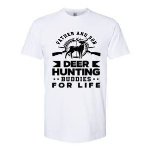 Father And Son Deer Hunting Buddies For Life Gift Softstyle CVC T-Shirt