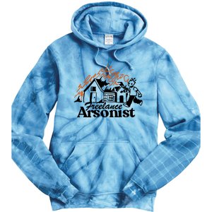 Freelance Arsonist Sobsannix Tie Dye Hoodie