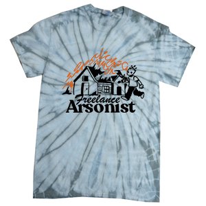 Freelance Arsonist Sobsannix Tie-Dye T-Shirt