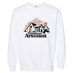 Freelance Arsonist Sobsannix Garment-Dyed Sweatshirt