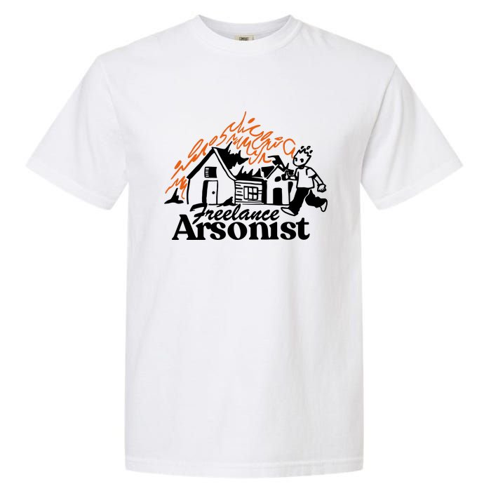 Freelance Arsonist Sobsannix Garment-Dyed Heavyweight T-Shirt