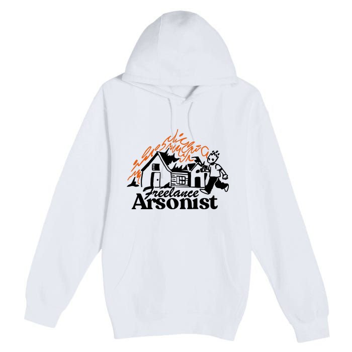 Freelance Arsonist Sobsannix Premium Pullover Hoodie