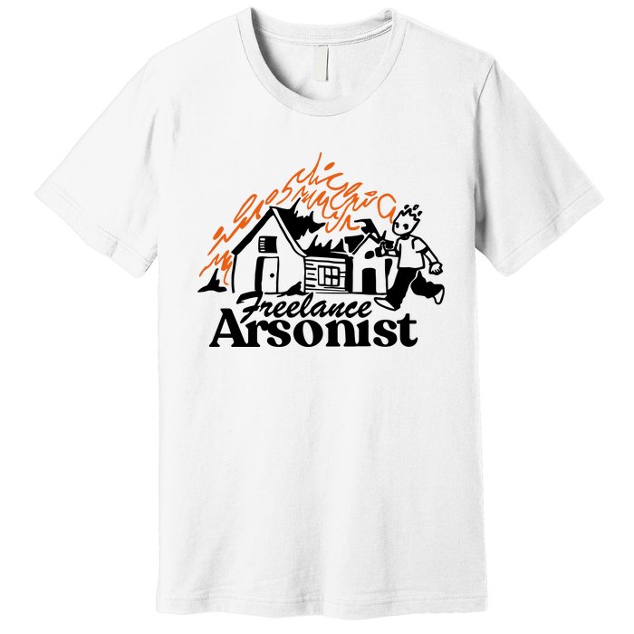 Freelance Arsonist Sobsannix Premium T-Shirt