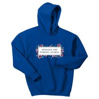 Females Are Strong As Hell Feminist Gender Equality Gift Kids Hoodie