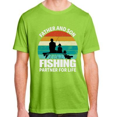 Father And Son Fishing Partner For Life Gift Adult ChromaSoft Performance T-Shirt