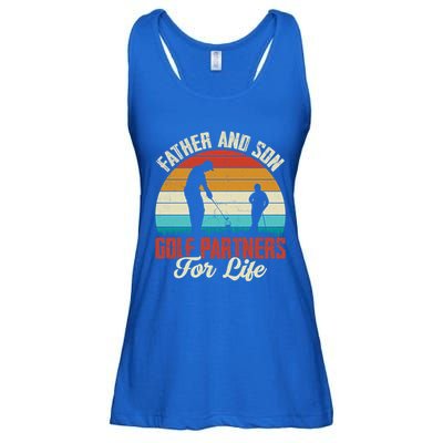 Father And Son Golf Partners For Life Gift Ladies Essential Flowy Tank
