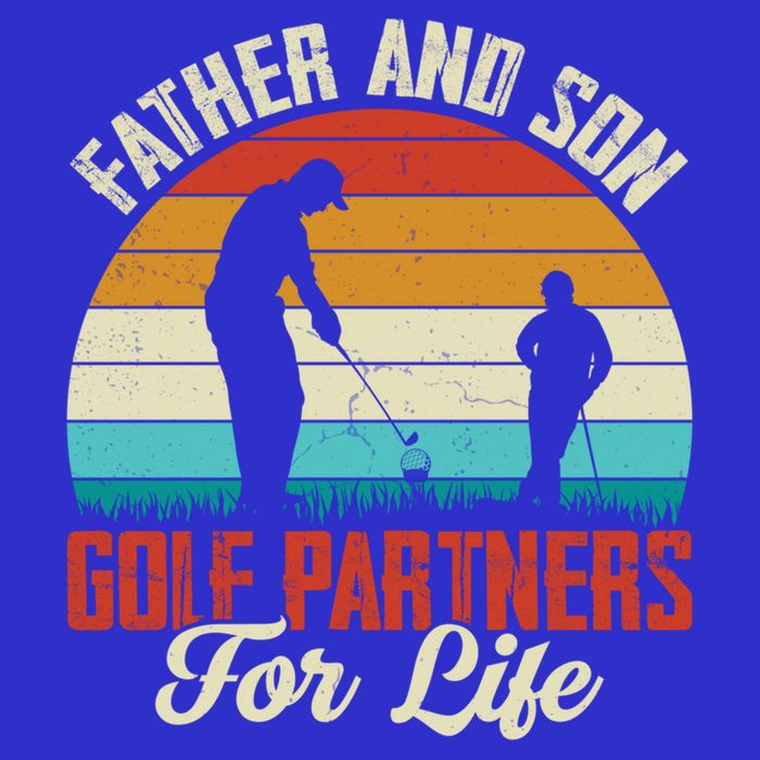 Father And Son Golf Partners For Life Gift 16 in Basic Backpack
