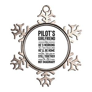 Funny Aviator Surprise Aviation Pilots Friend Cute Gift Metallic Star Ornament