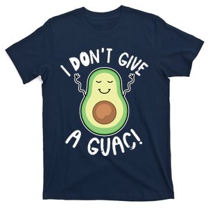 Funny Avocado Shirts I Dont Give A Guac Vegan T-Shirt