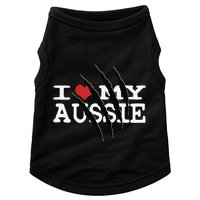 Funny Australian Shepherd I Love My Aussie Funny Aussie Doggie Tank