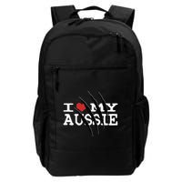 Funny Australian Shepherd I Love My Aussie Funny Aussie Backpack