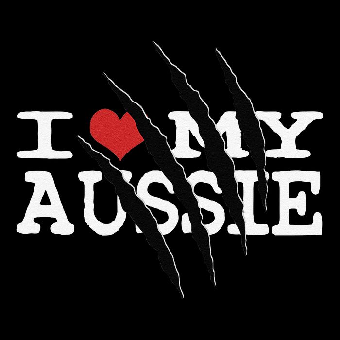 Funny Australian Shepherd I Love My Aussie Funny Aussie Bucket Hat