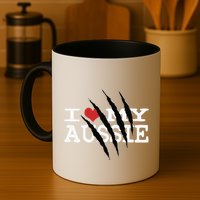 Funny Australian Shepherd I Love My Aussie Funny Aussie Mug