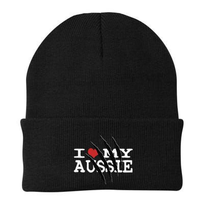 Funny Australian Shepherd I Love My Aussie Funny Aussie Beanie