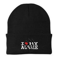 Funny Australian Shepherd I Love My Aussie Funny Aussie Beanie
