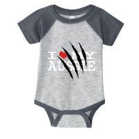 Funny Australian Shepherd I Love My Aussie Funny Aussie Infant Baby Jersey Bodysuit