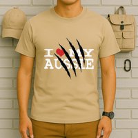Funny Australian Shepherd I Love My Aussie Funny Aussie T-Shirt