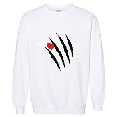 Funny Australian Shepherd I Love My Aussie Funny Aussie Garment-Dyed Sweatshirt