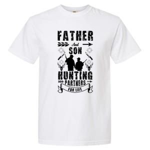 Father And Son Hunting Buddies Dad And Son Hunting Buddy Funny Gift Garment-Dyed Heavyweight T-Shirt