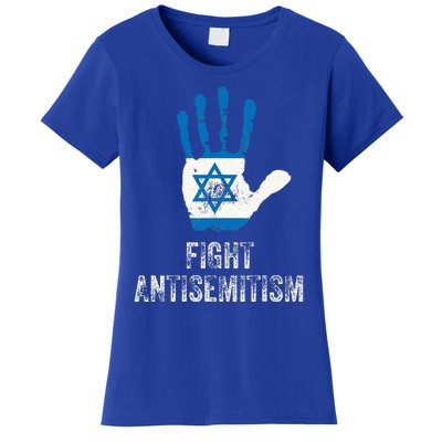 Fight Antisemitism Stop the Hate Jewish Pride   Women's T-Shirt