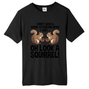 Funny Adhd Squirrel Design Chipmunk Pet Lovers Gift Tall Fusion ChromaSoft Performance T-Shirt